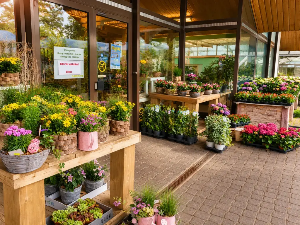 Eingangsbereich Reischl die Topfblume